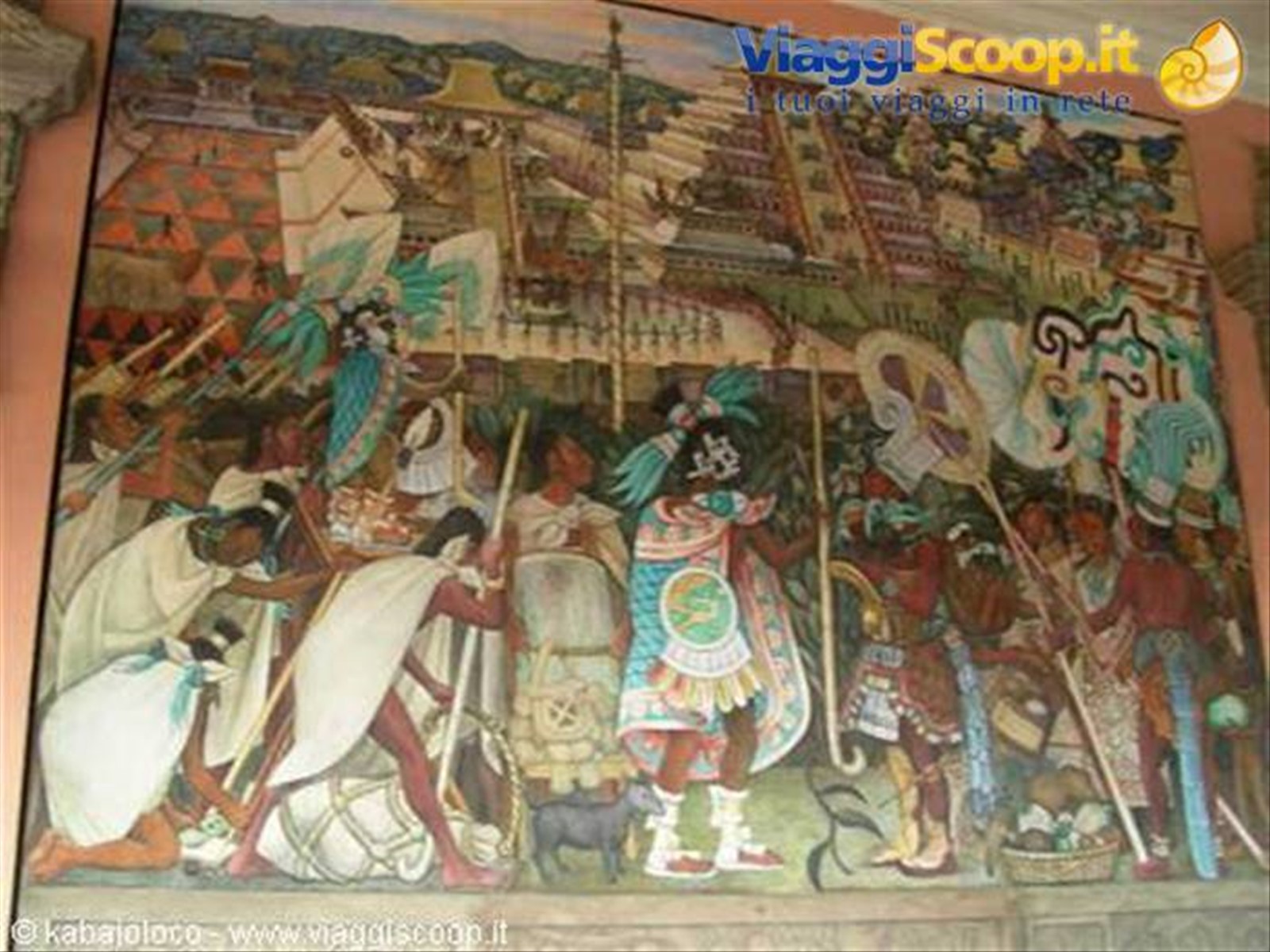 Murales di Diego Rivera - Palacio National (Mexico City)