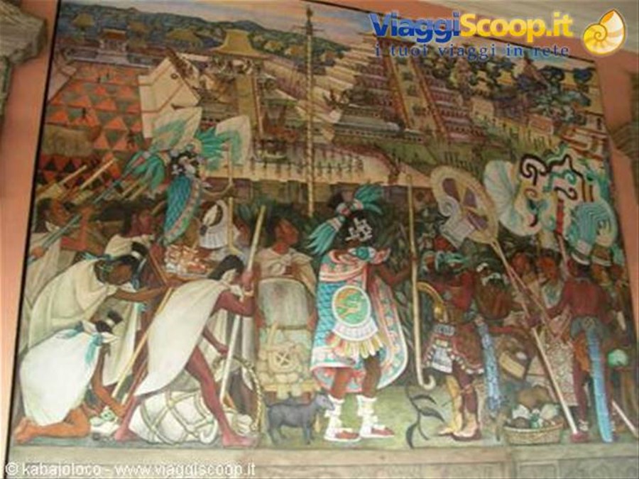 Murales di Diego Rivera - Palacio National (Mexico City)