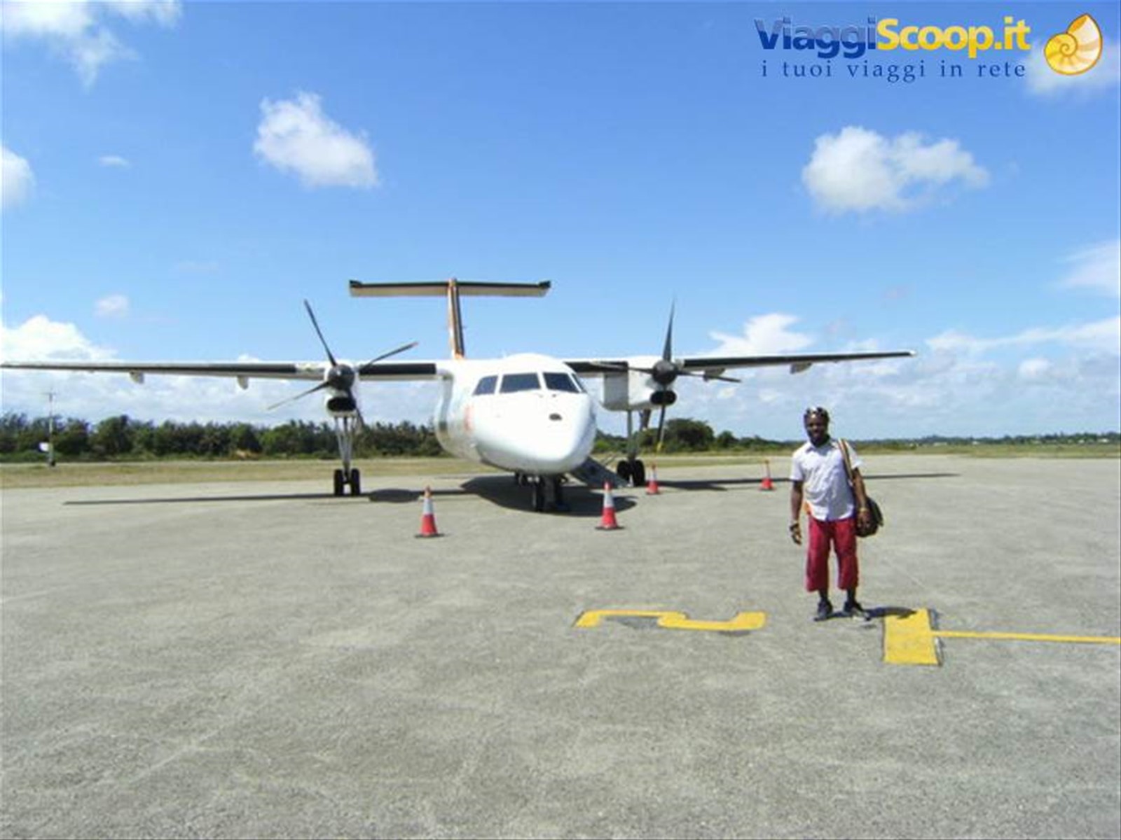 Giovanni all'aeroporto di malindi