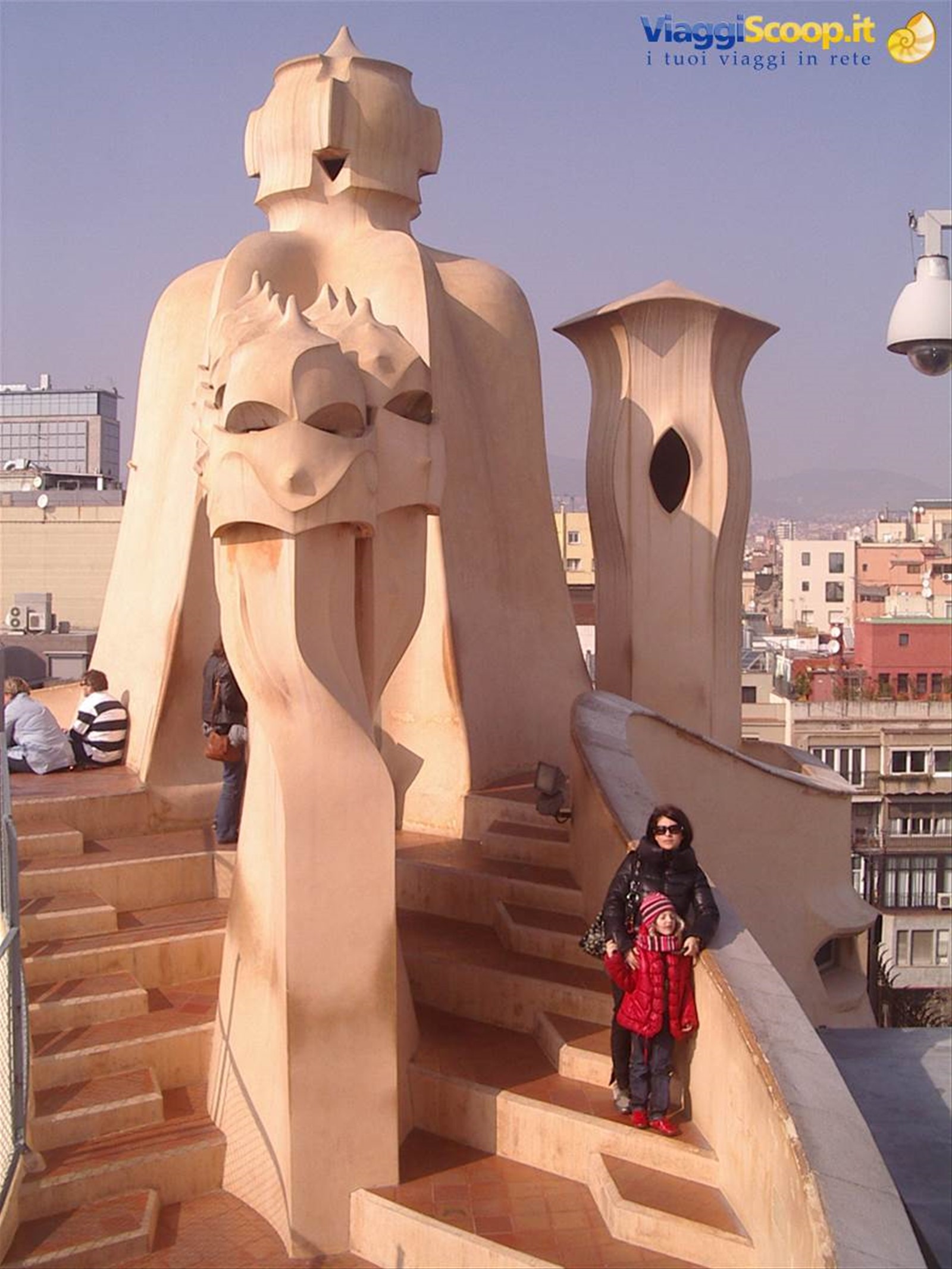 Casa Pedrera ... il tetto !!!