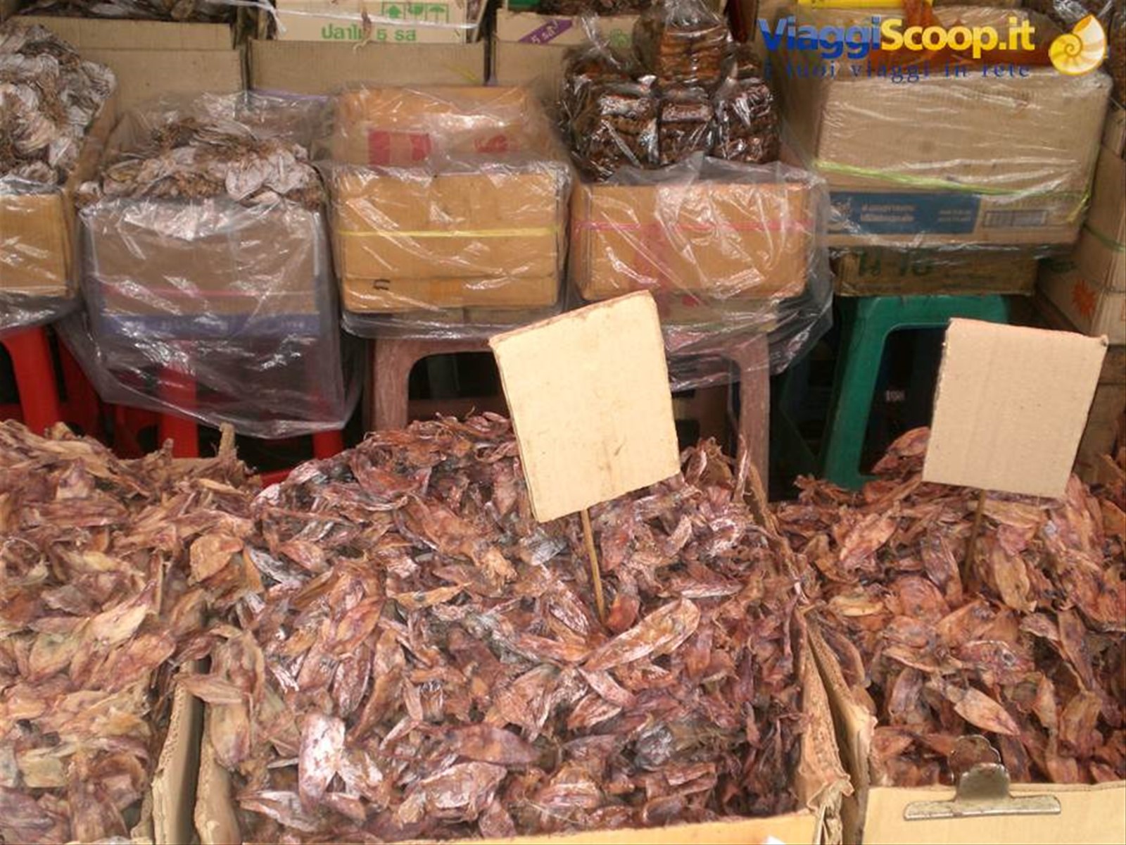Mercato del pesce secco, Bangkok
