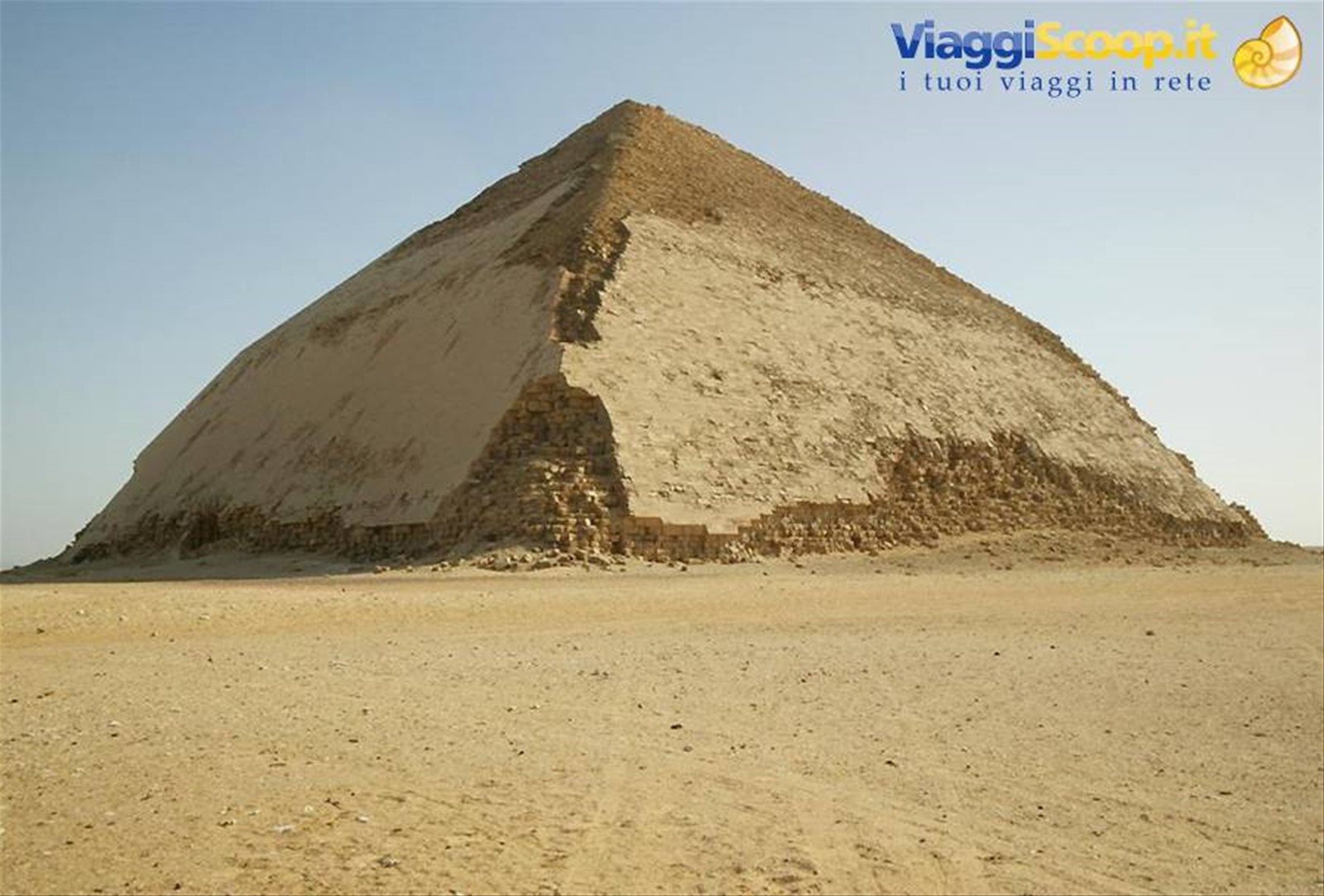 Piramide inclinata, Dahshur, Egitto