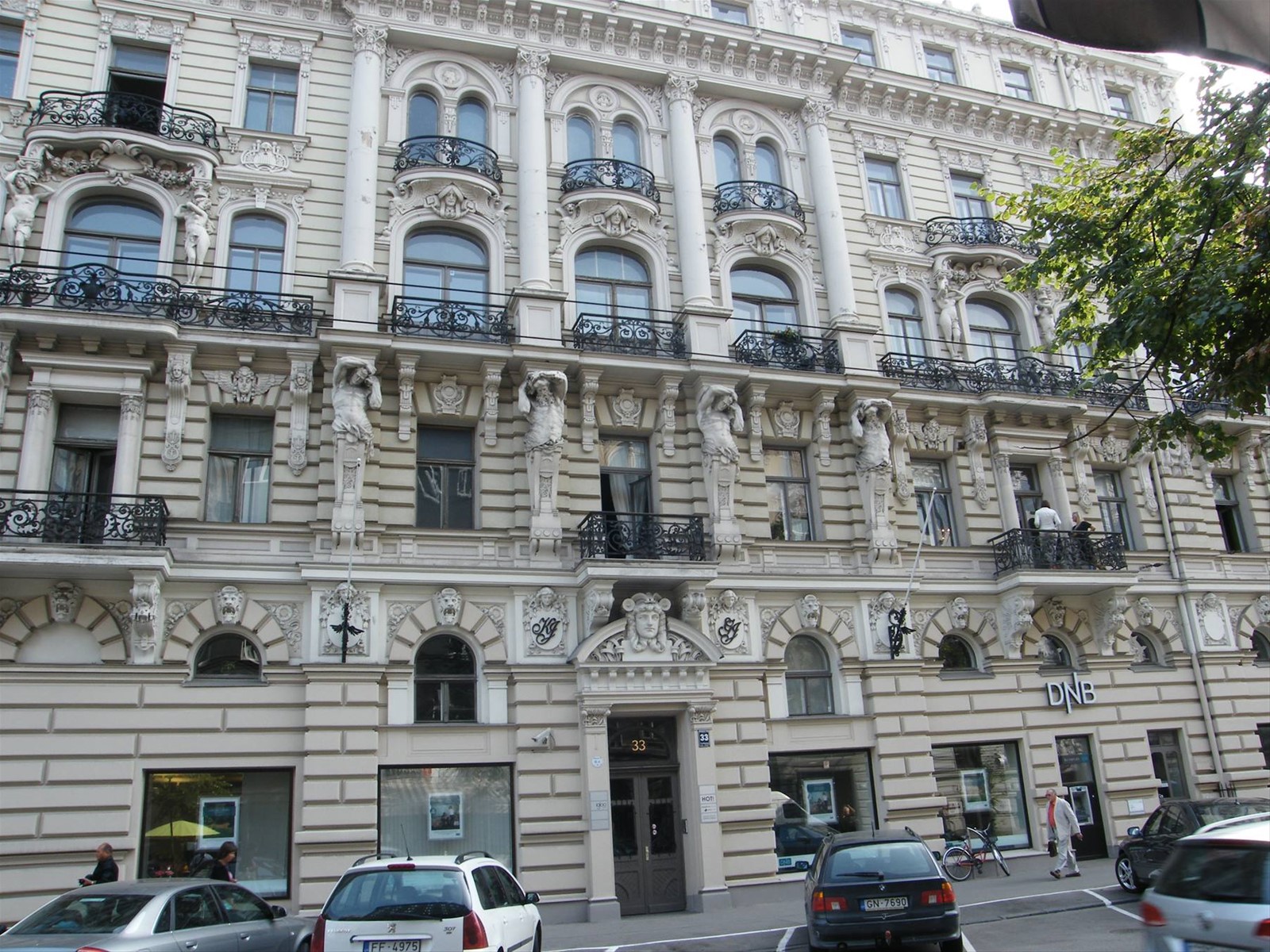 art nouveau stile lettone