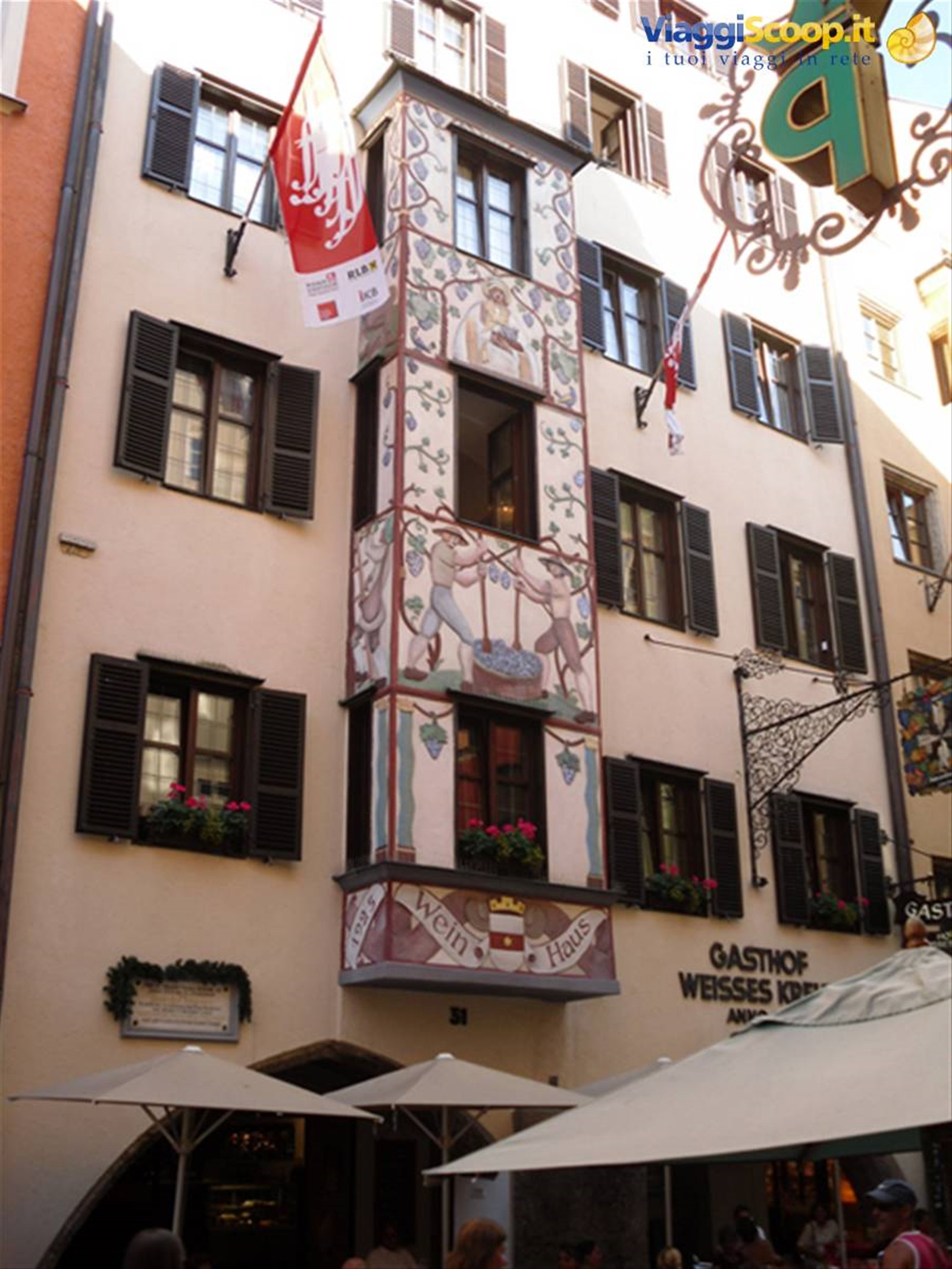 casa decorata a Innsbruck