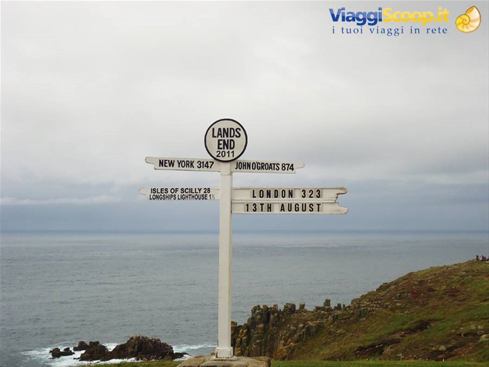 Land's End, l'estrema punta ovest della Cornovaglia