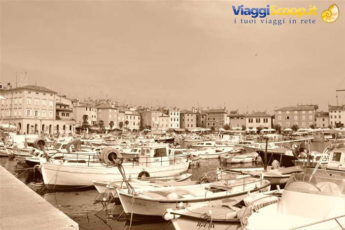 Il porto di Rovigno