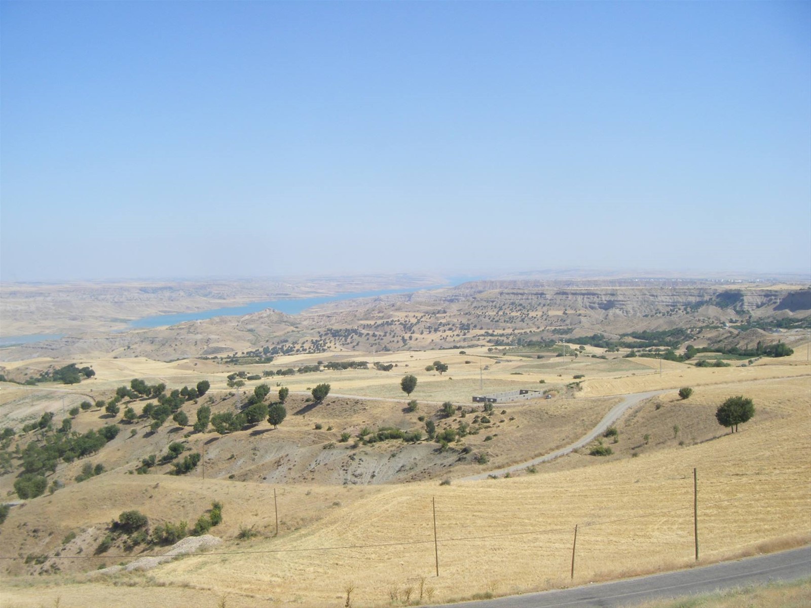 Arido paesaggio, vicino il Nemrut Dagi