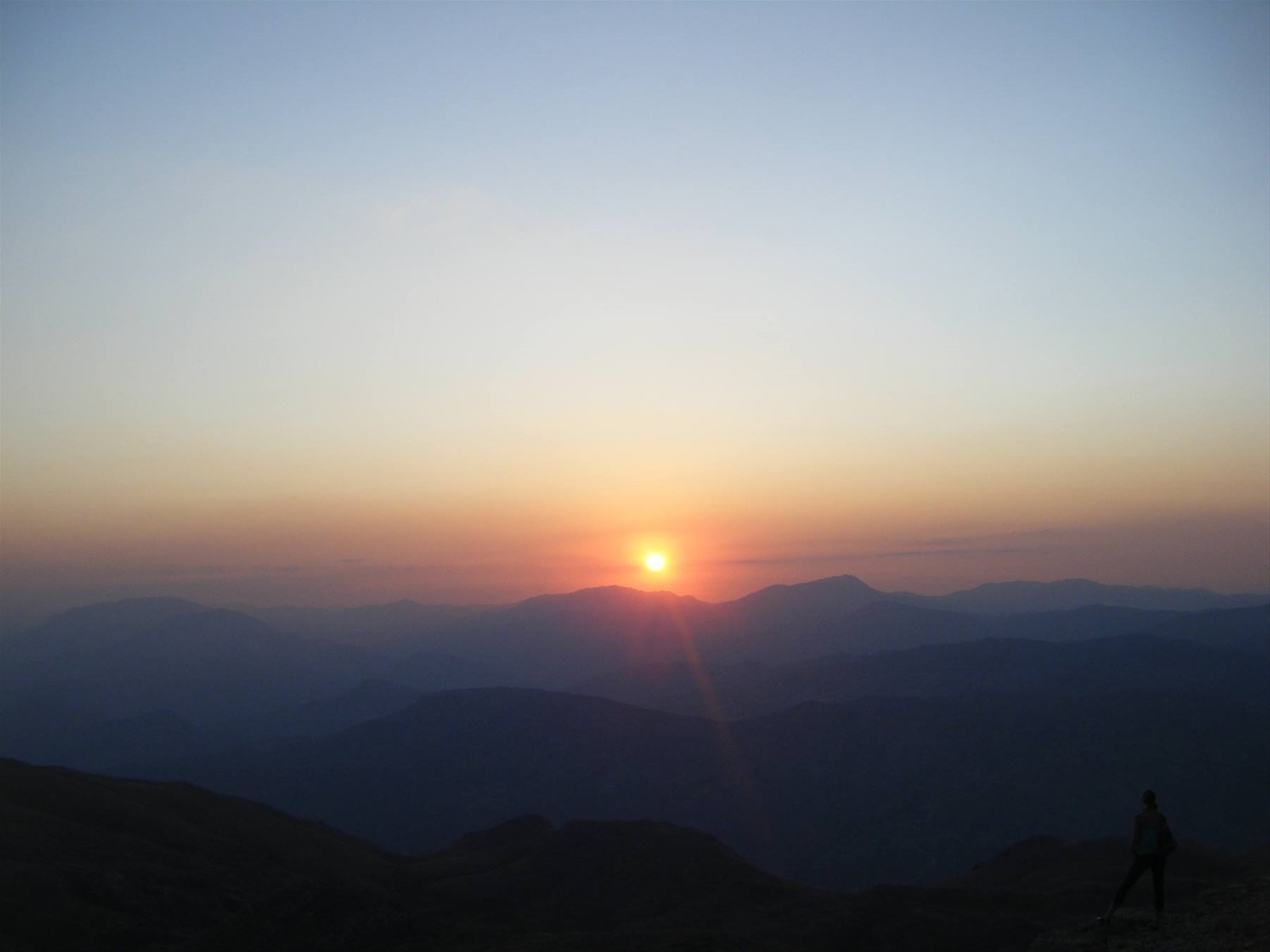 tramonto al Nemrut Dagi