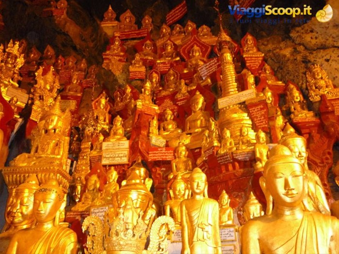 Pindaya:grotta degli 8000 Buddha