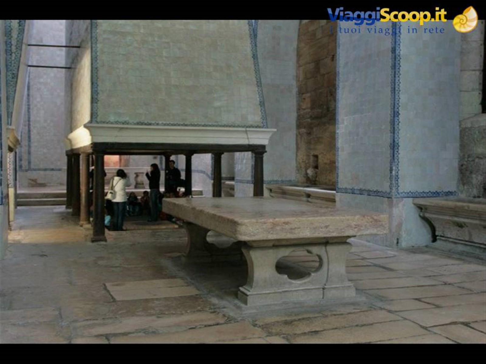 Monastero di Alcobaca -camino della cucina
