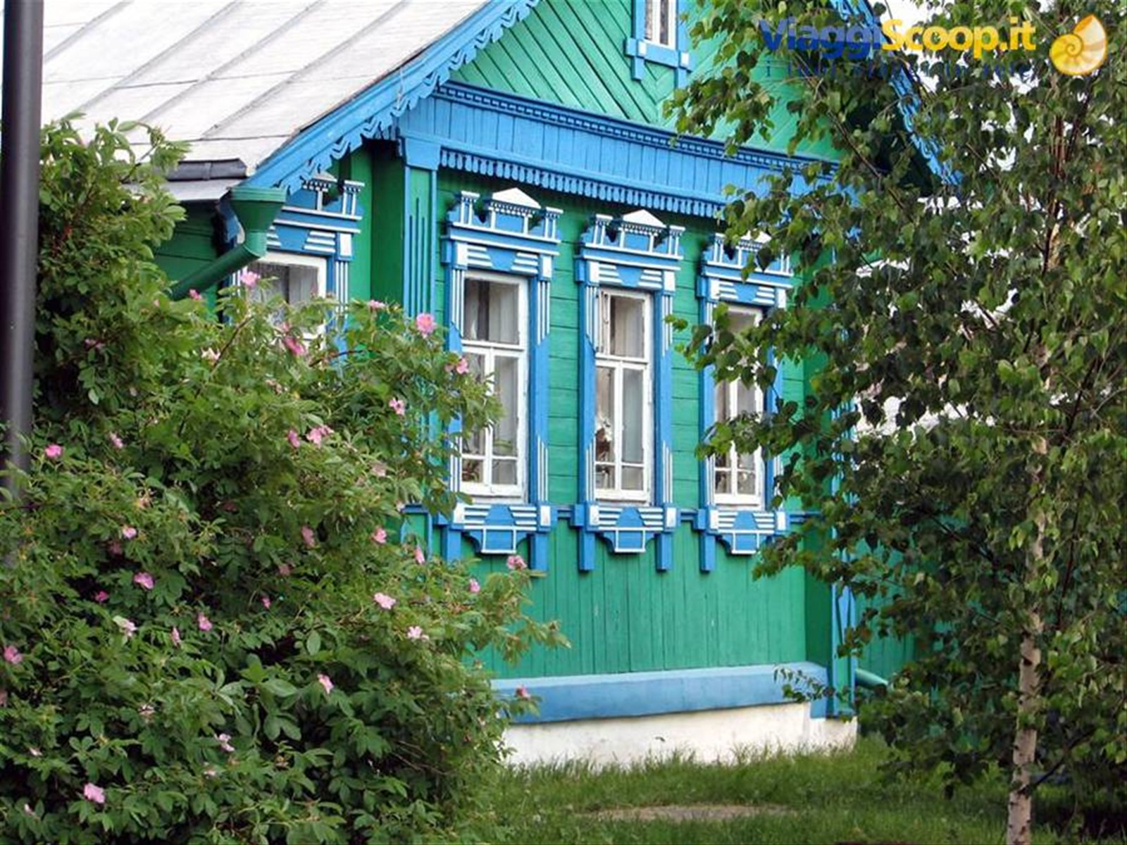 le case antiche di Suzdal