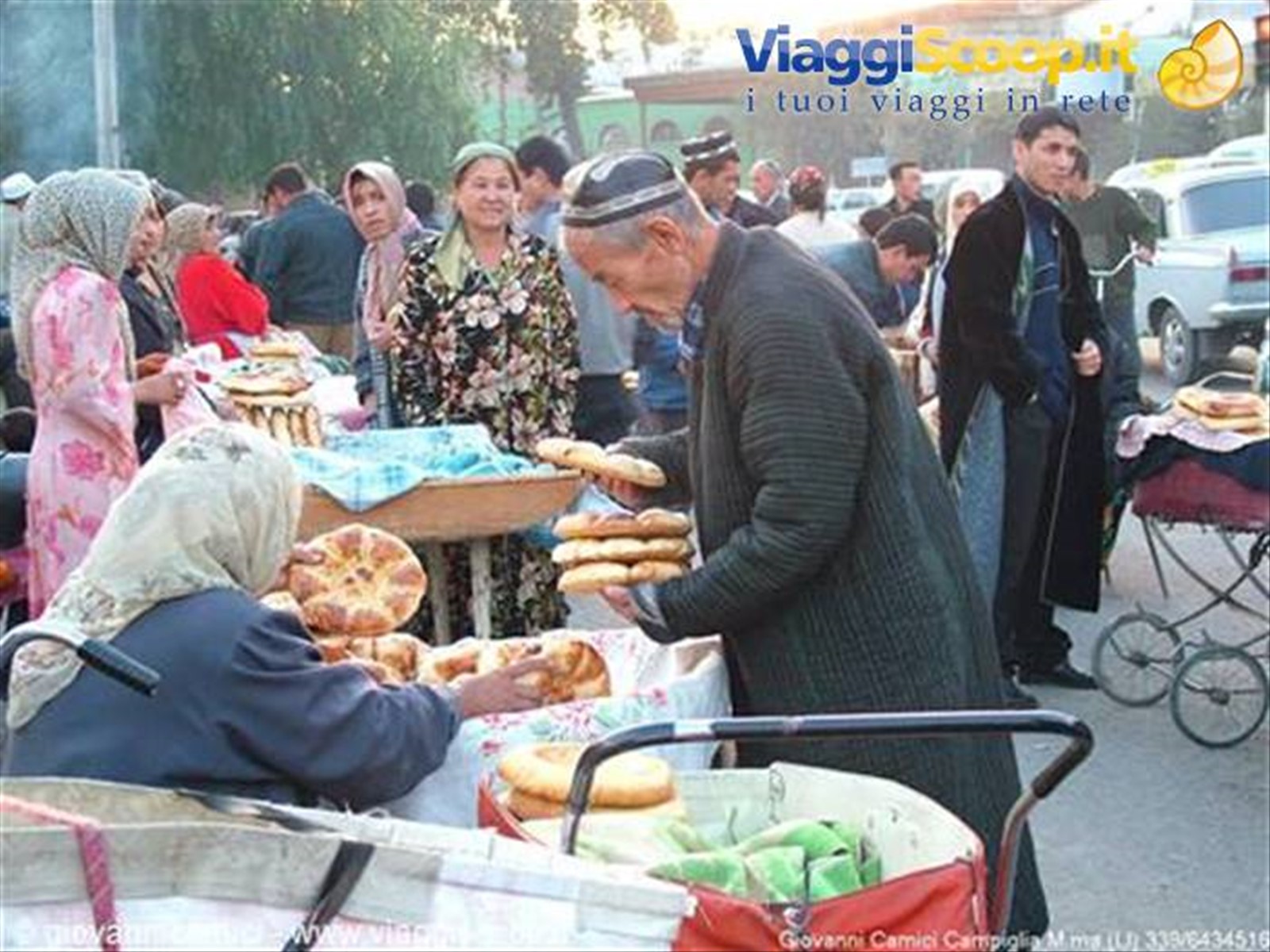Valle di Fergana-mercato di Kokand