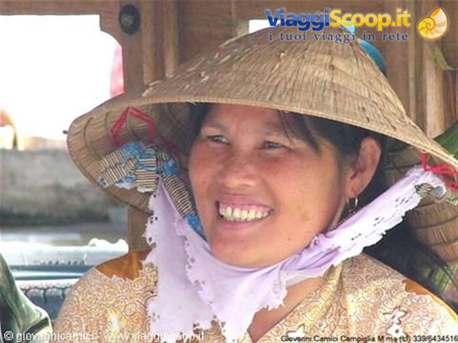 donna del delta del Mekong