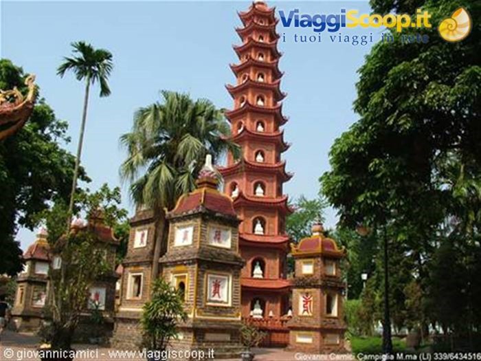 Hanoi,pagoda di Tran Quoc
