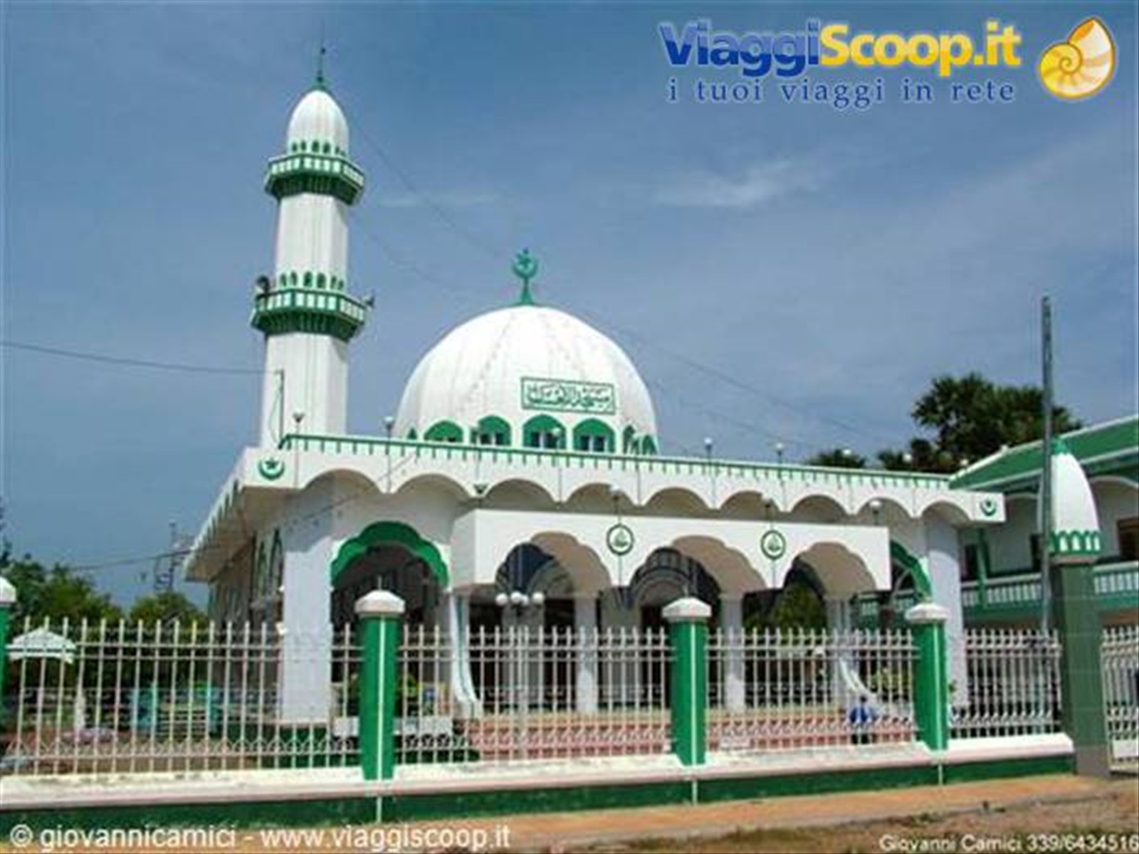 Chau Giang-moschea della comunità mussulmana nel delta del Mekong