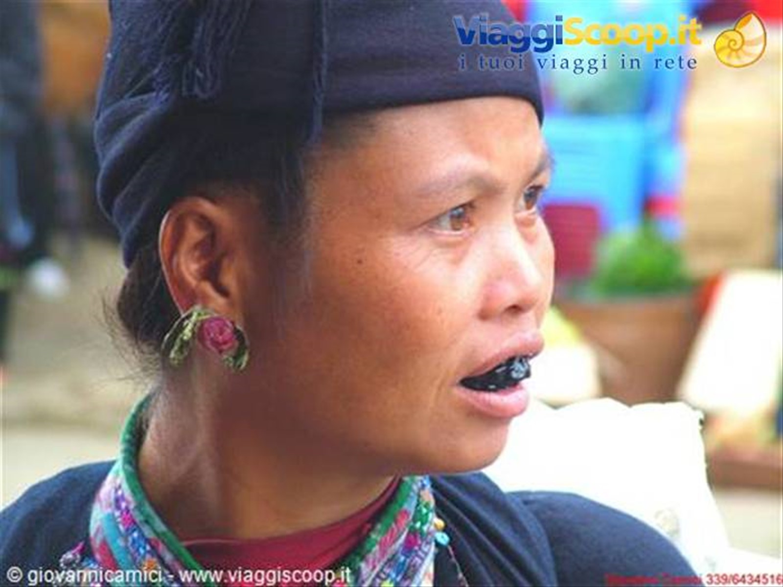Nord Vietnam-Donna di etnia H'mong