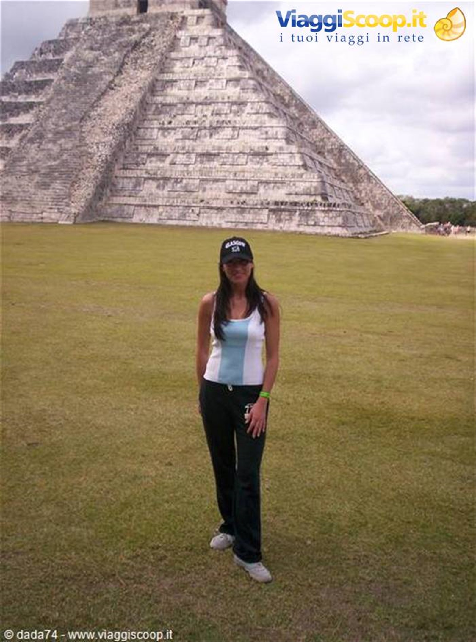 Daniela a Chicken Itza