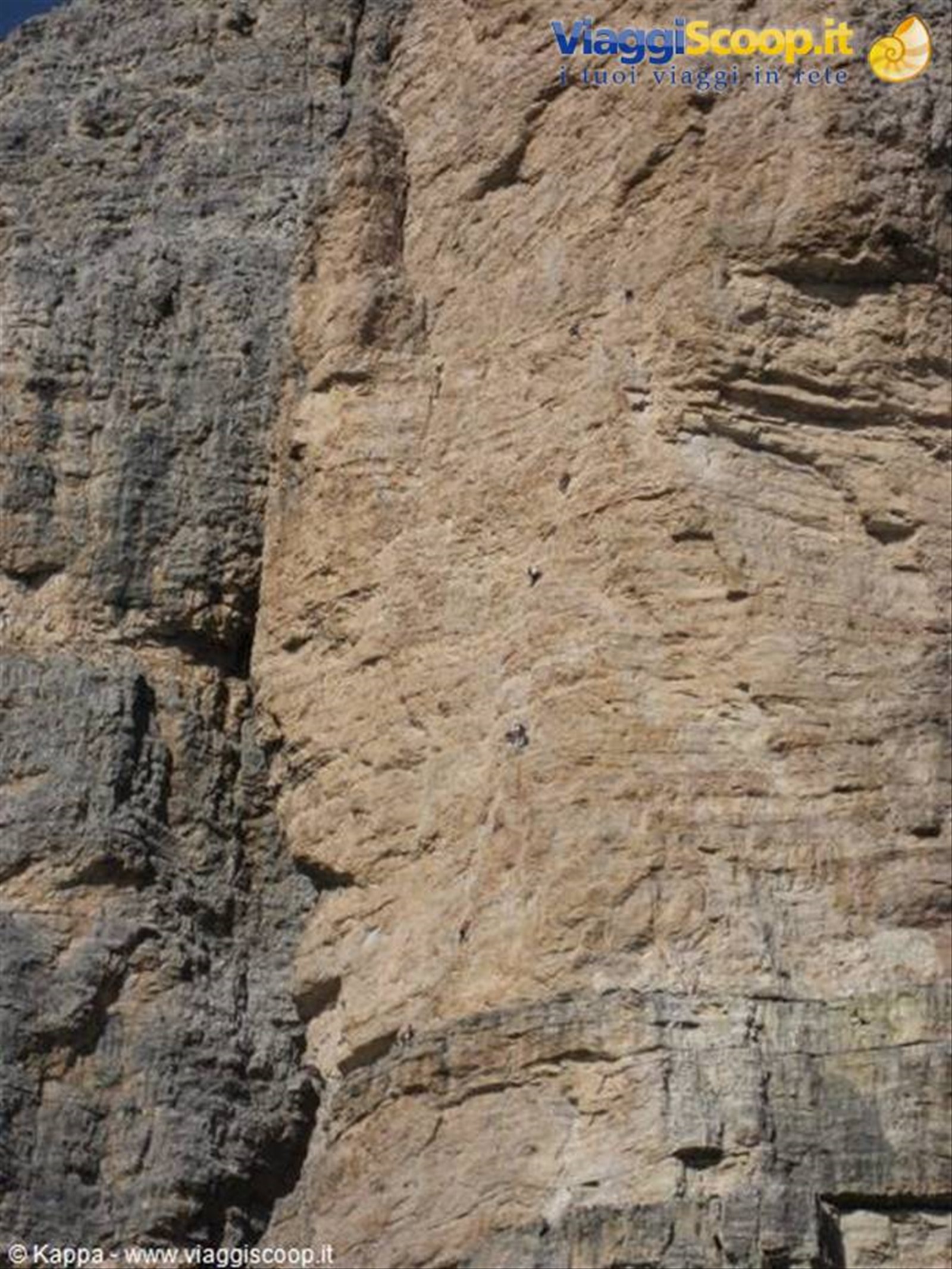 Rocciatori sulla Cima Piccola
