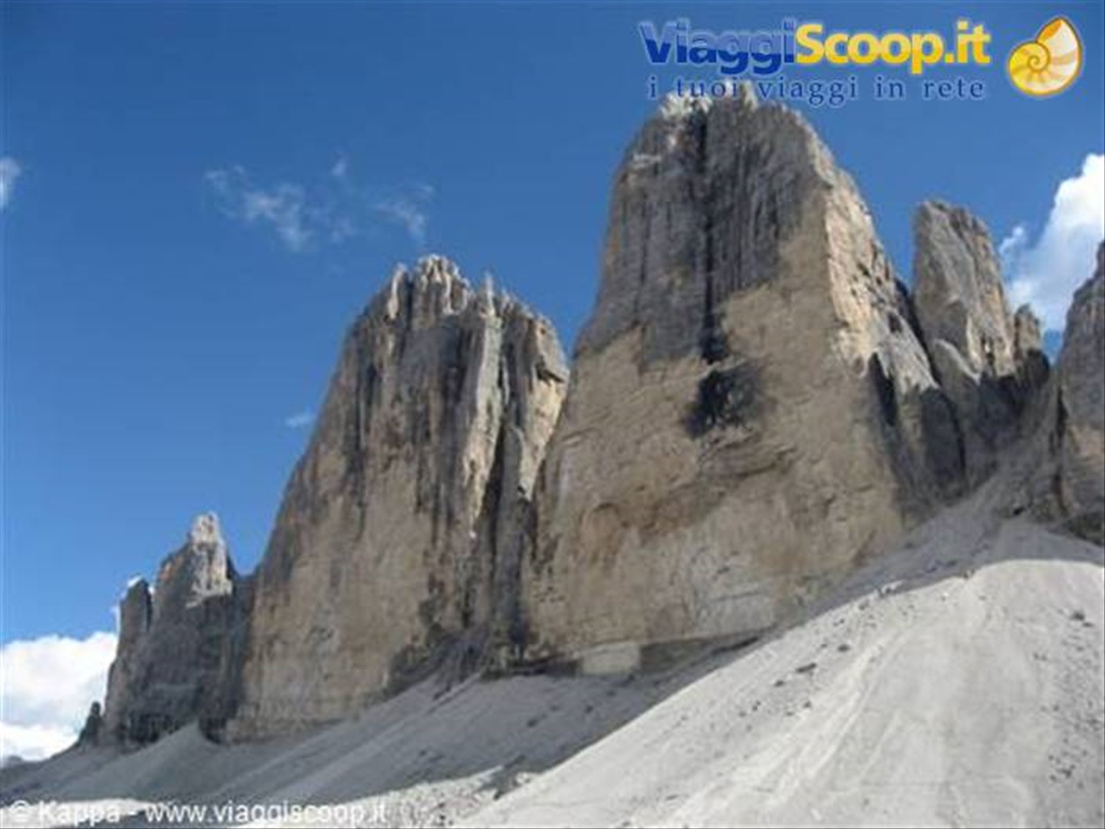 Tre Cime di Lavaredo versante Nord-Ovest