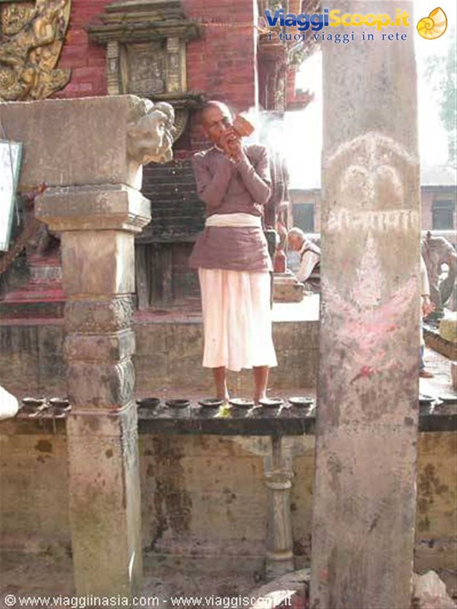fumatore a kathmadu