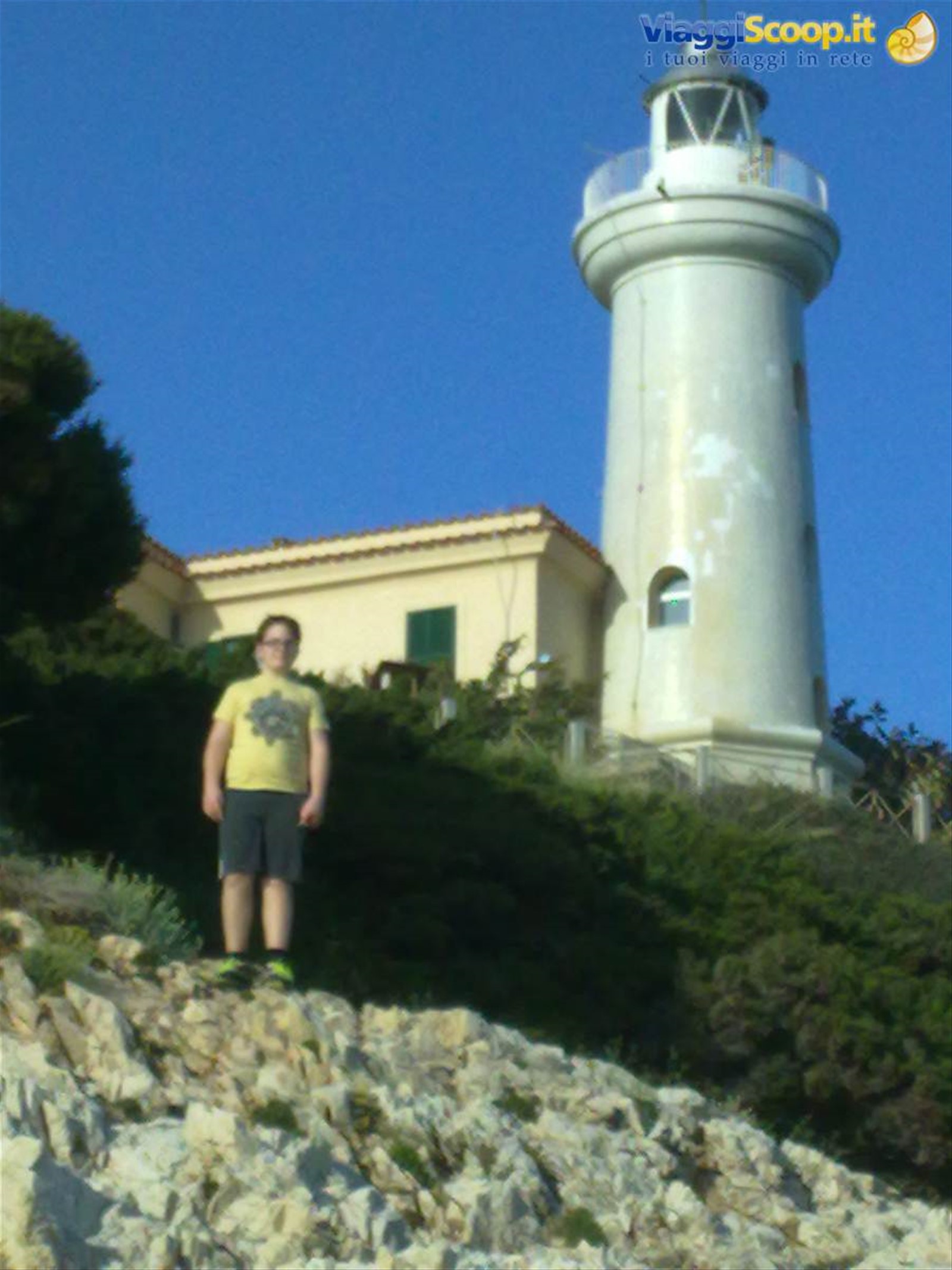 Il faro e Teo - San Felice Circeo