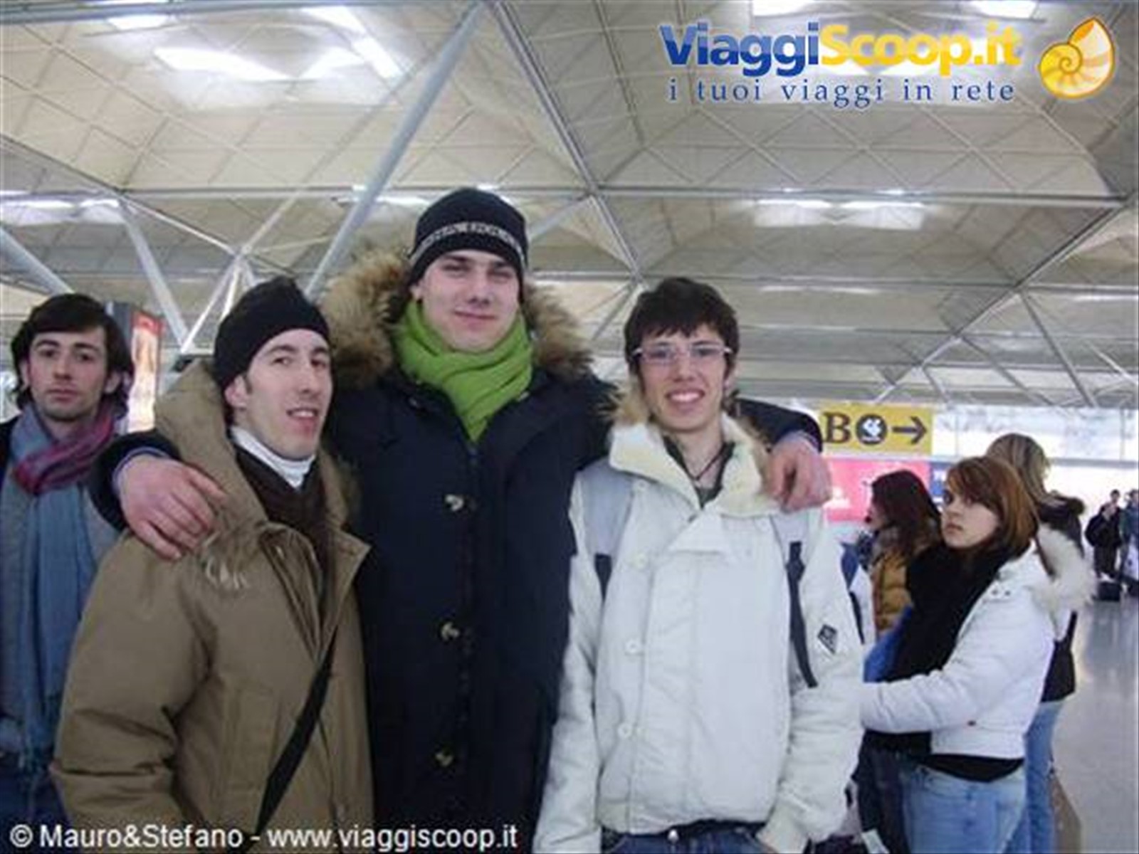 Mauro, Raffa e MIke.... appena atterati a Londra...