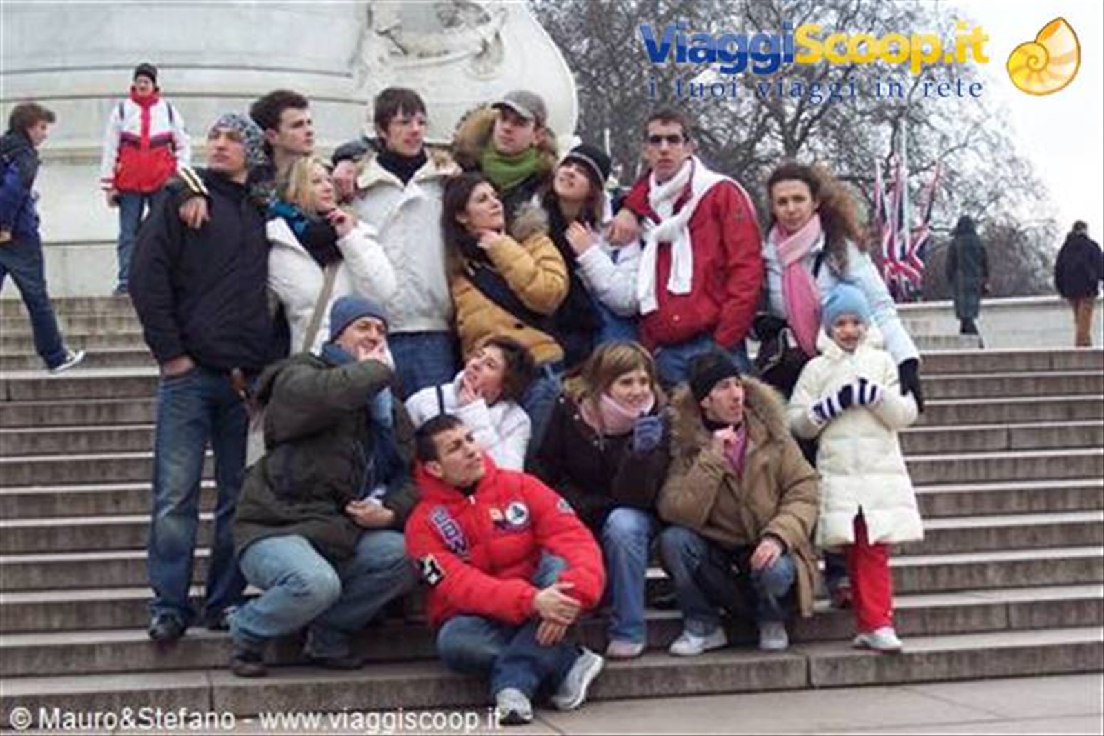 Foto di gruppo Buckingham Palace