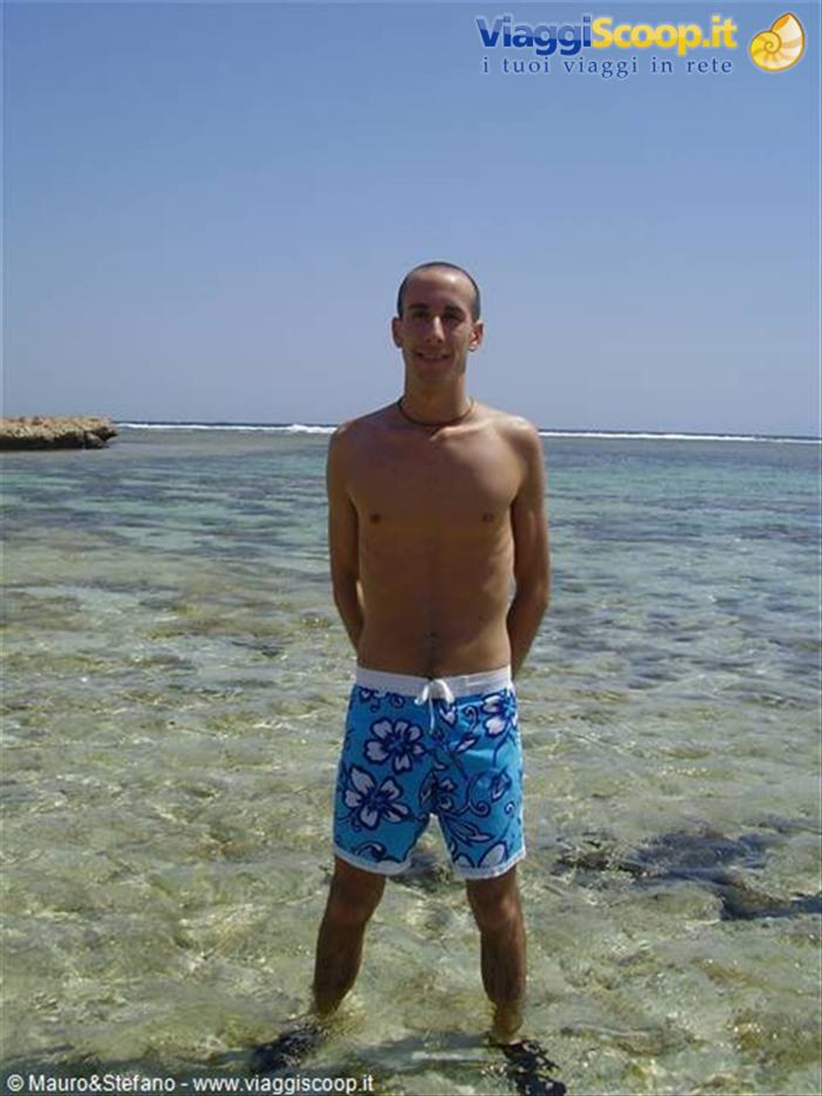 Stefano in acqua.....