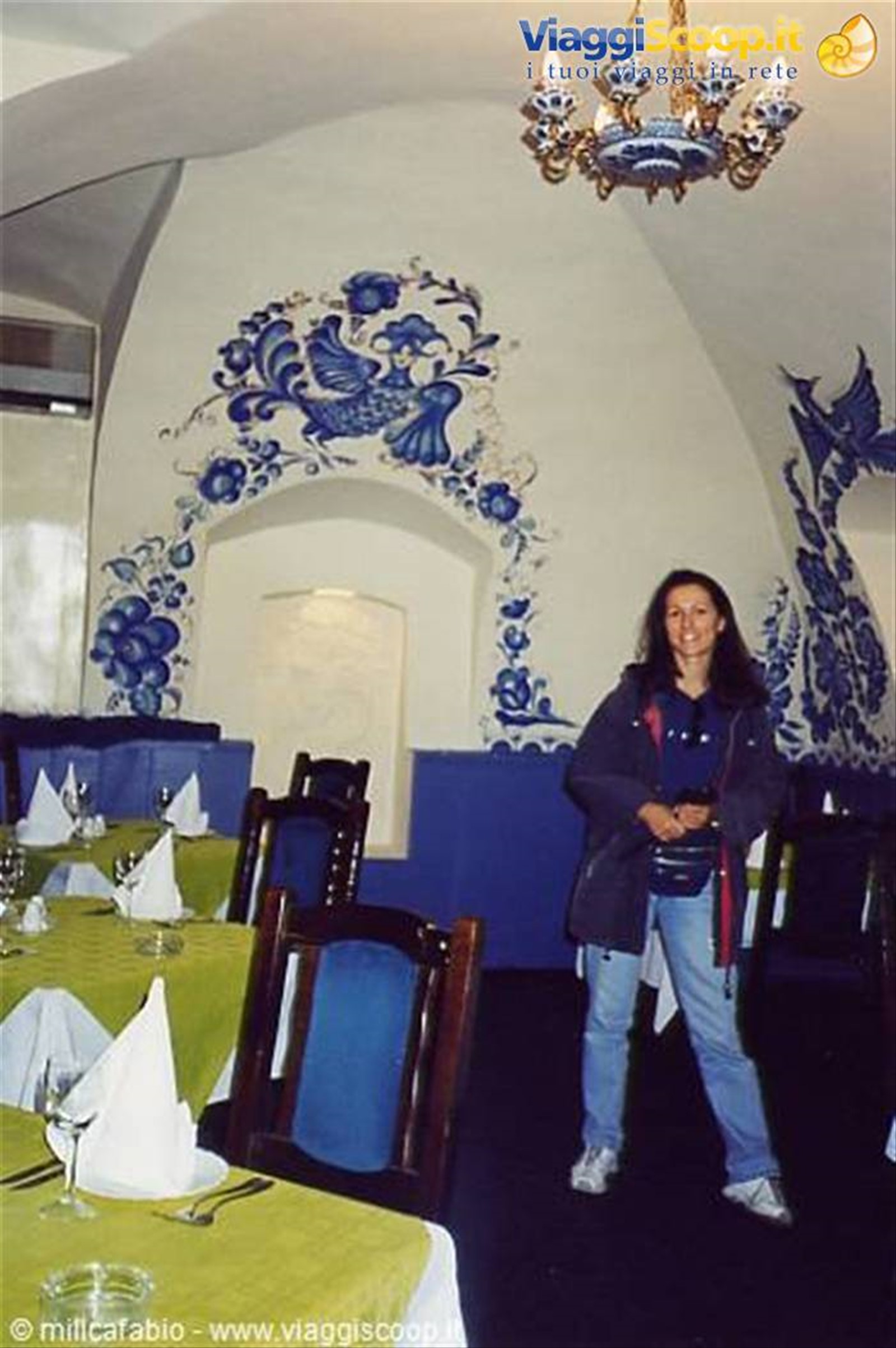 all'interno del ristorante
