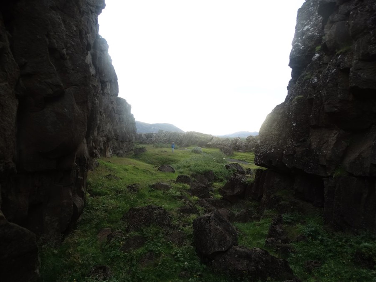 La faglia a Pingvellir!