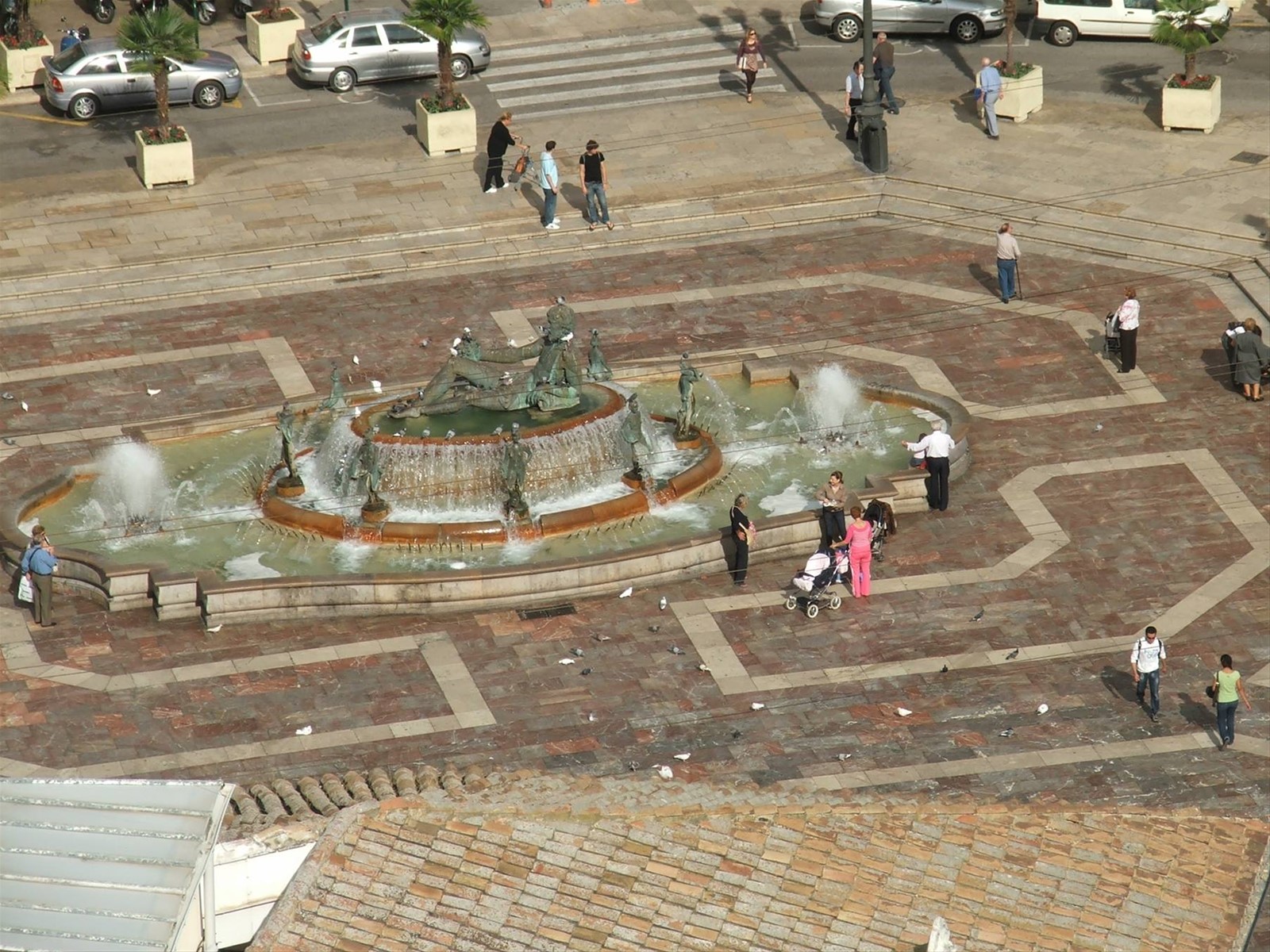 Piazza della Reina, Fontana del Turìa