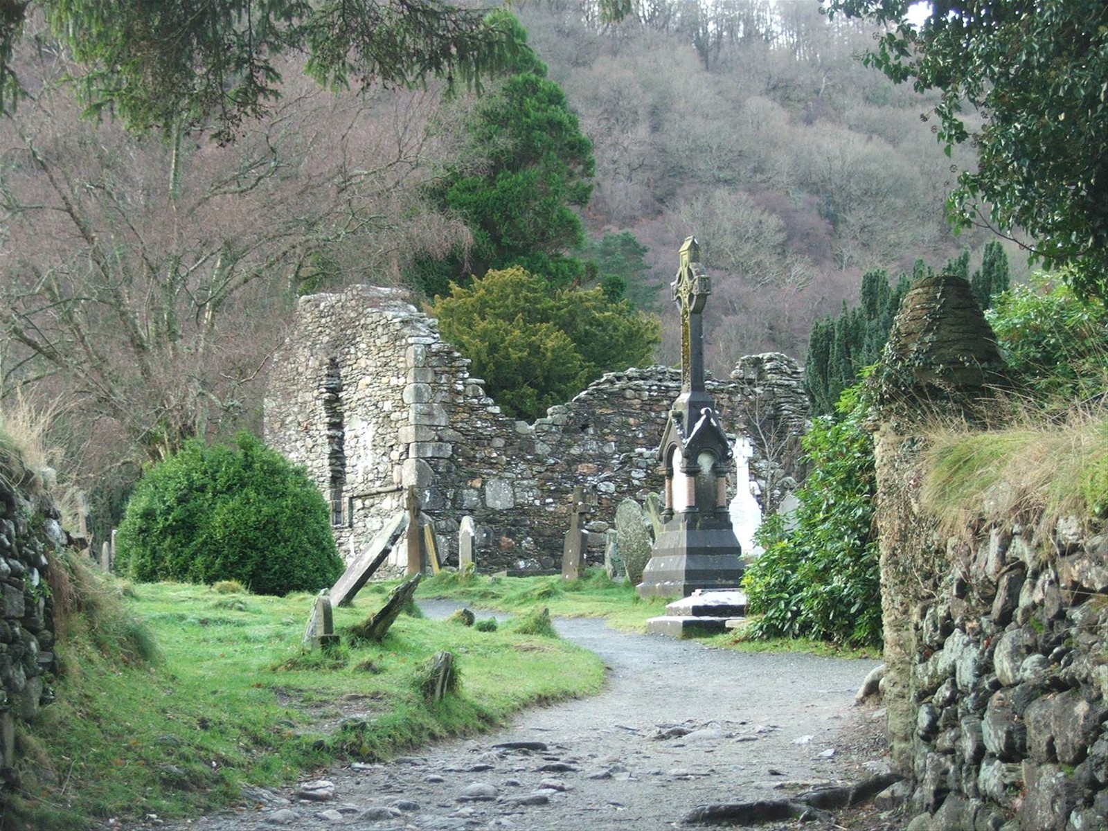 Glendalough,area di St.Kevin