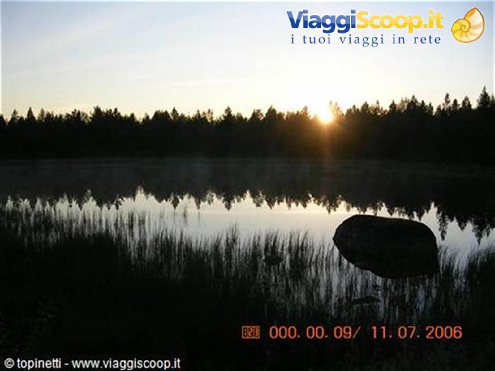 Lago di Inari ore 23.45