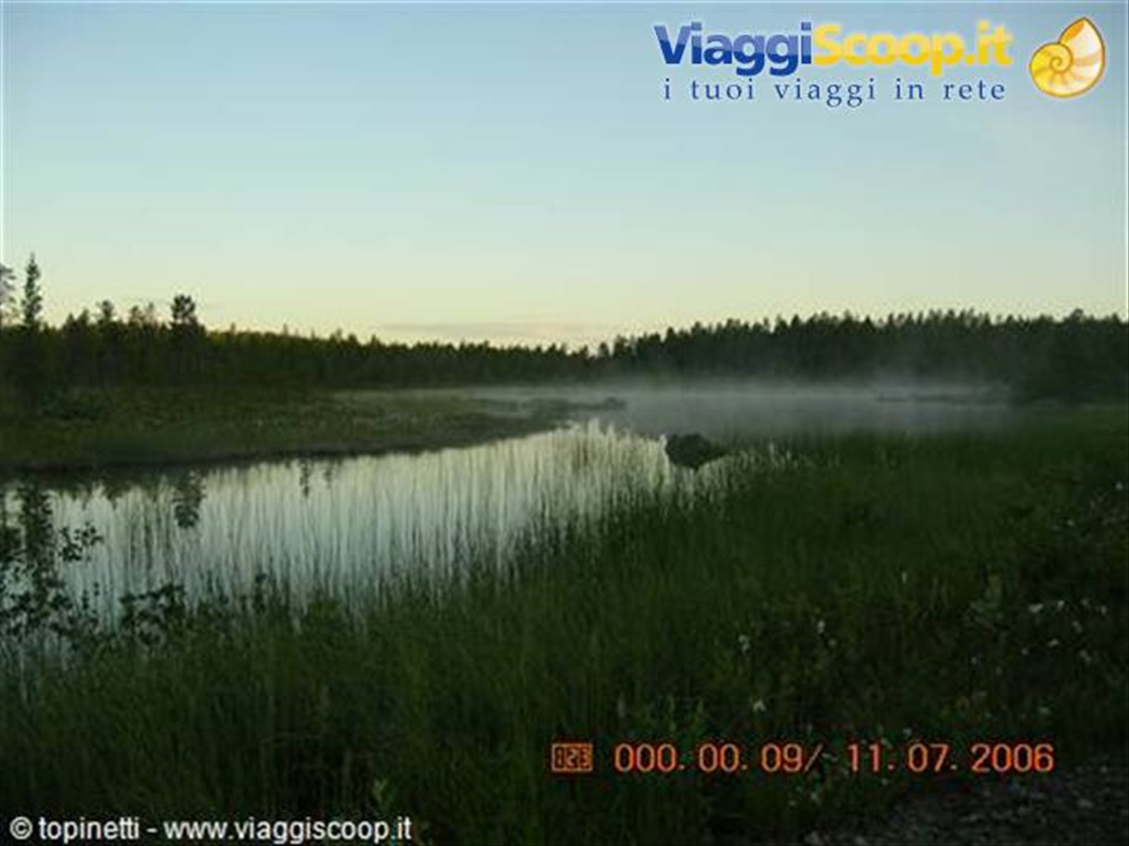 Lago di Inari ore 23.38