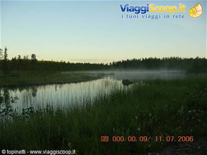 Lago di Inari ore 23.38