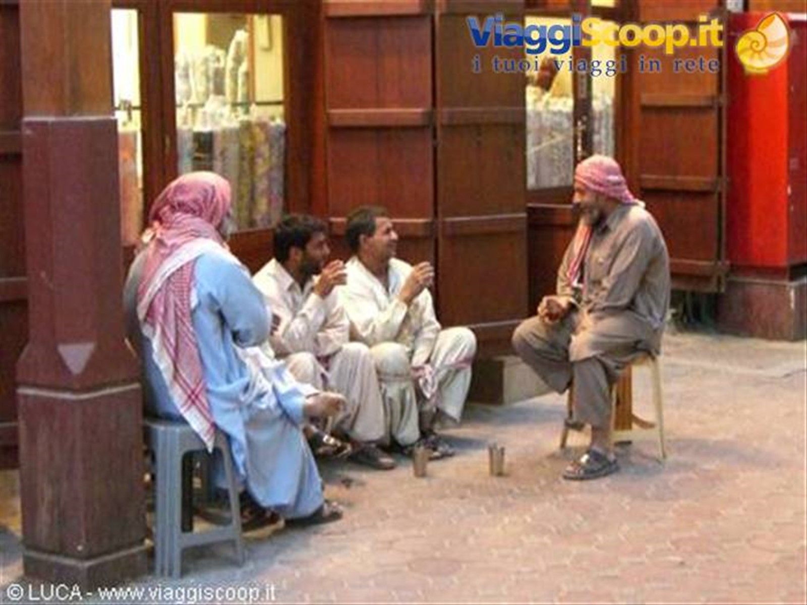 Souq tessile - momento del te...