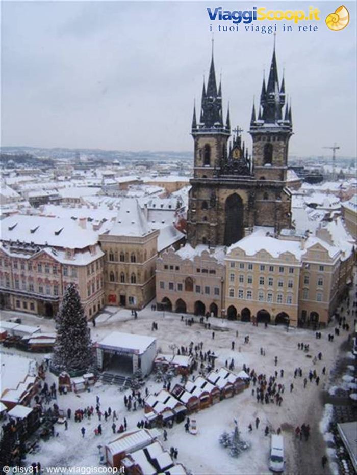 Staromestske Namesti dall'alto