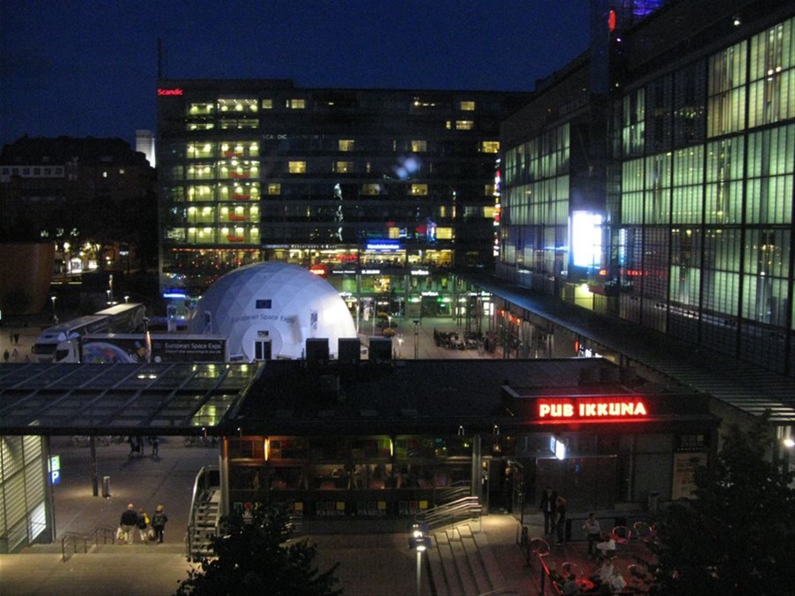 Helsinki - veduta dall'hotel Sokos