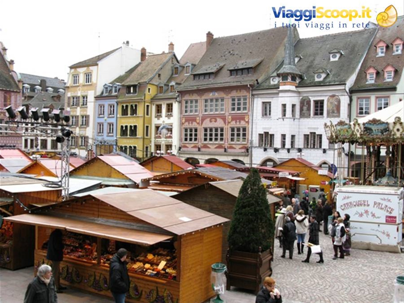 Mulhouse - piazza del mercatino