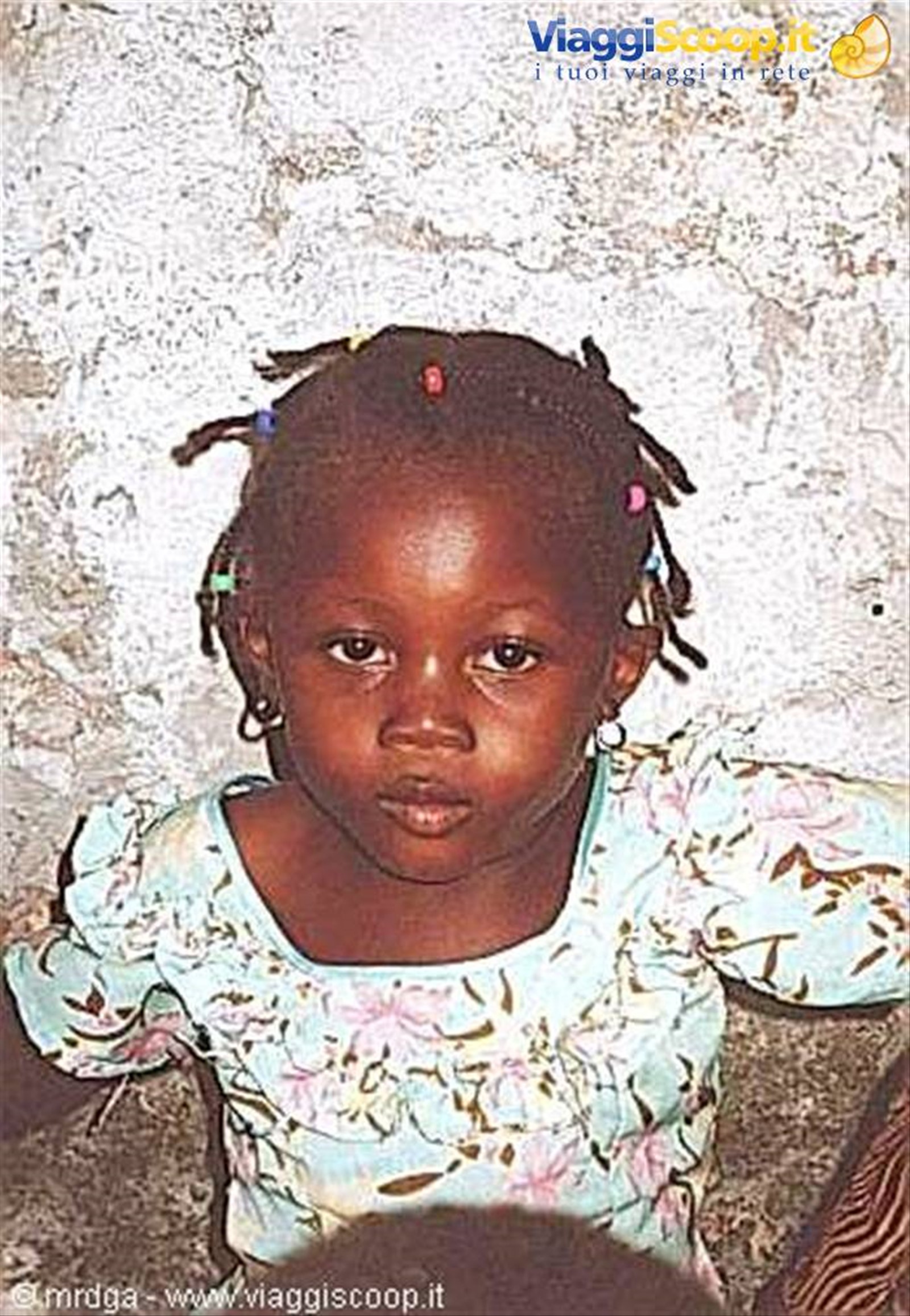 Una bambina del villaggio