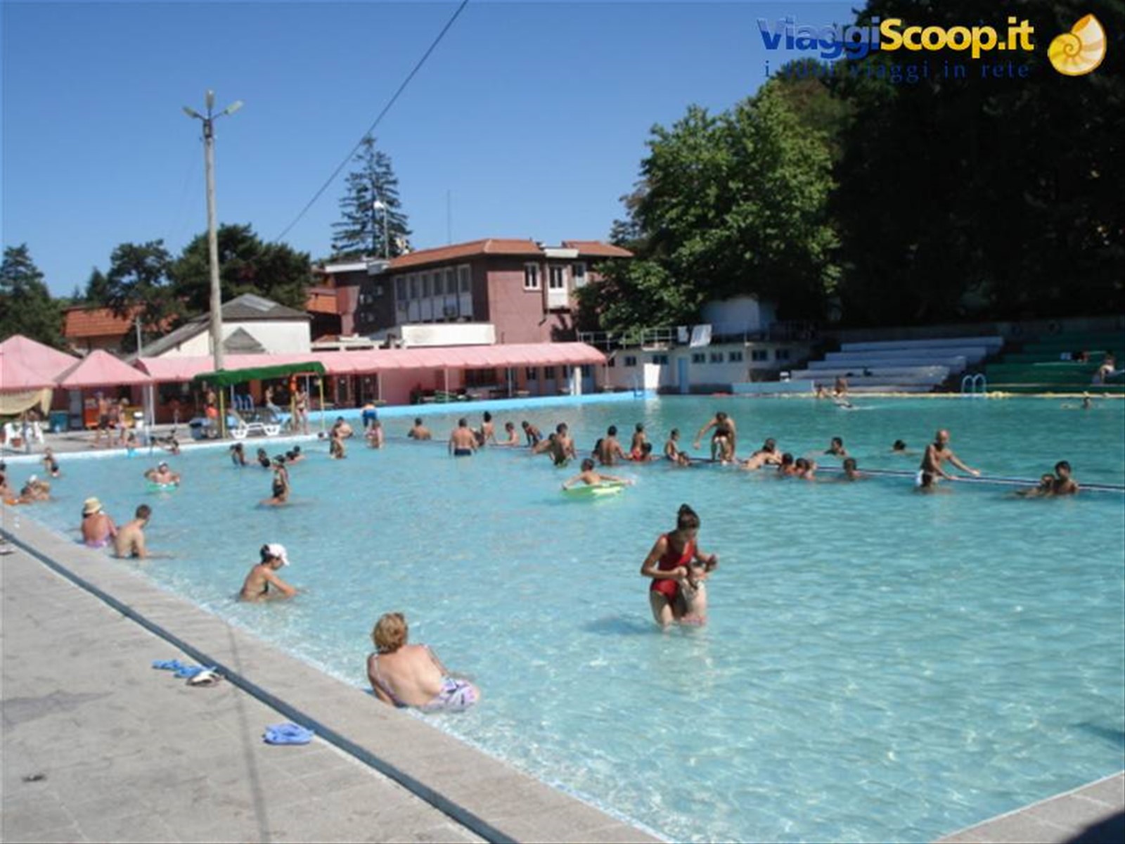 la piscina termale di Velingrad, capitale delle spa bulgare
