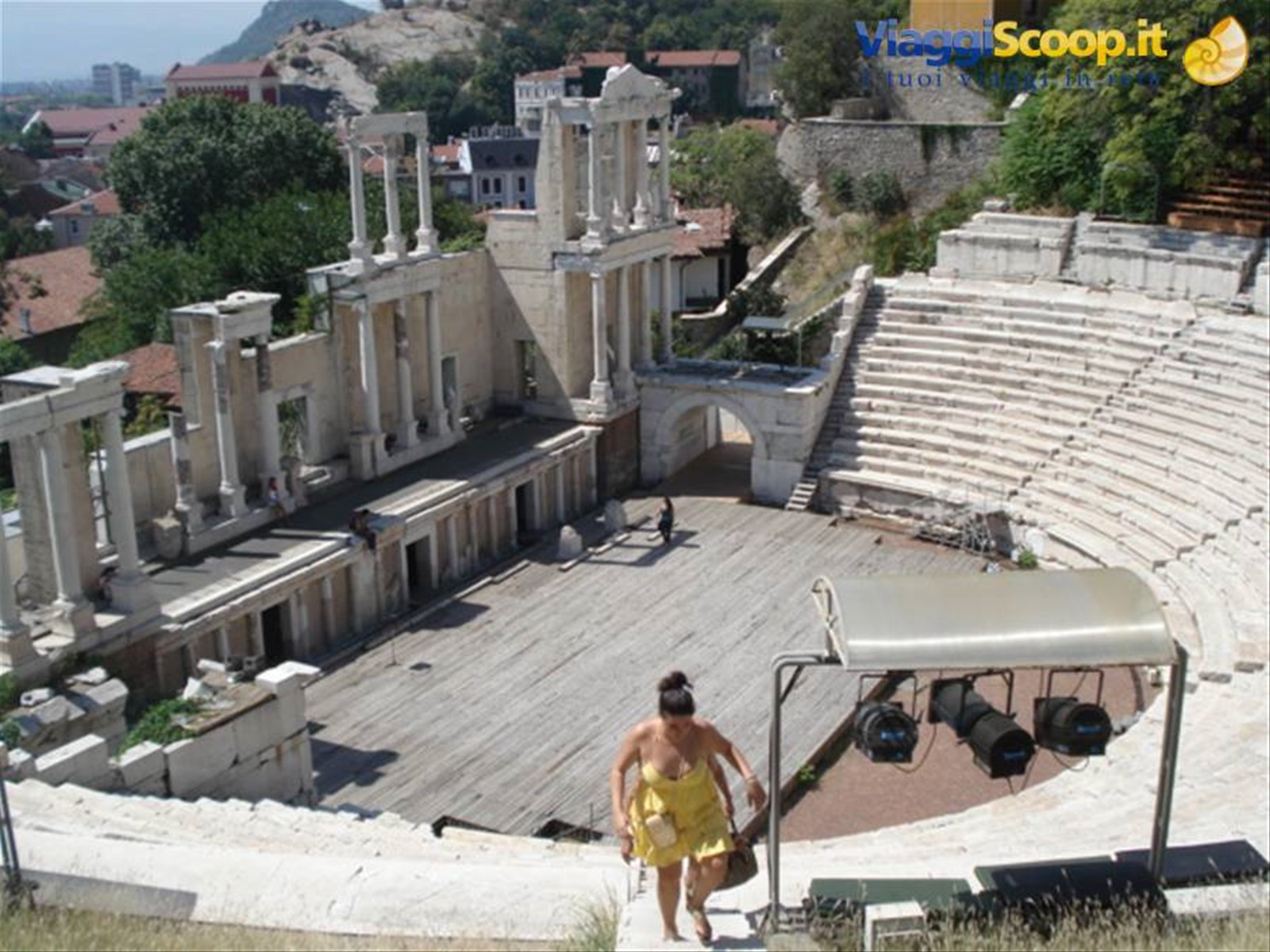 anfiteatro romano di Plovdiv, la vecchia Filippopoli