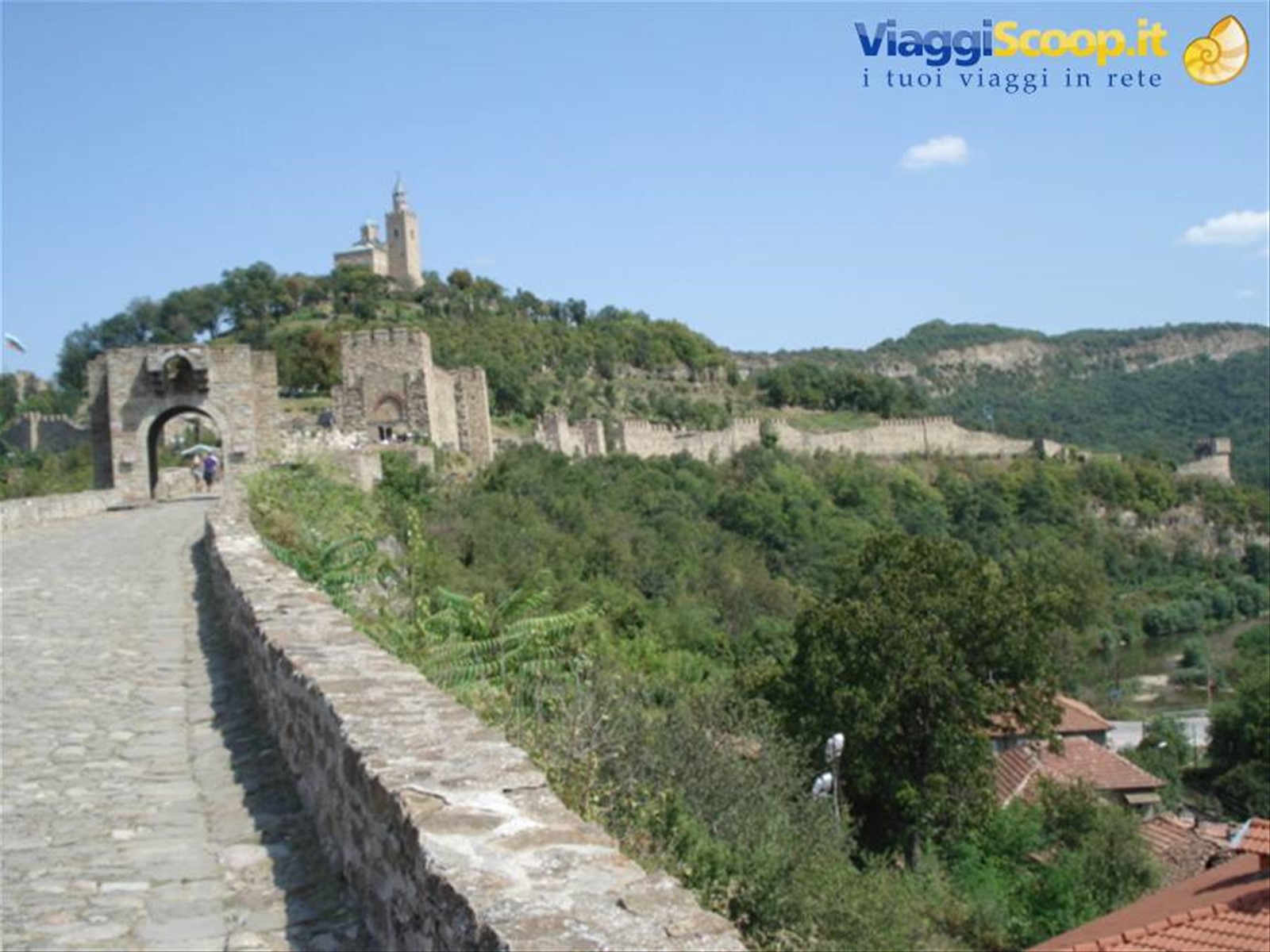 la fortezza Tsarevets a Veliko Tarnovo