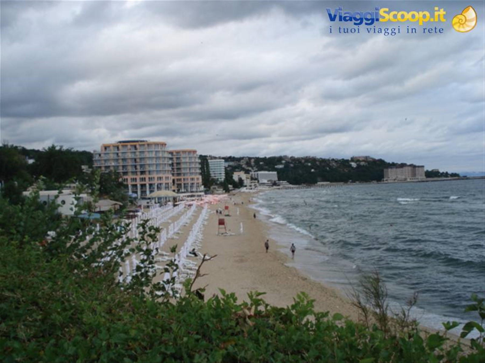 la spiaggia di Sveti Costantin & Elena