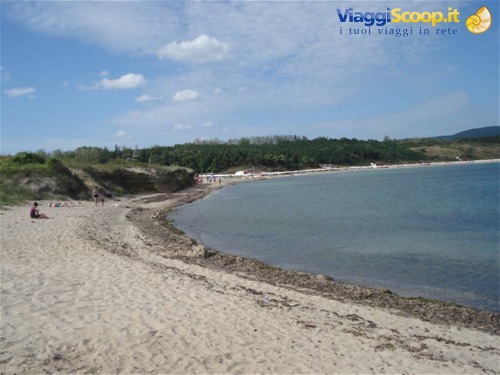 scorcio di spiaggia ad Ahtopol