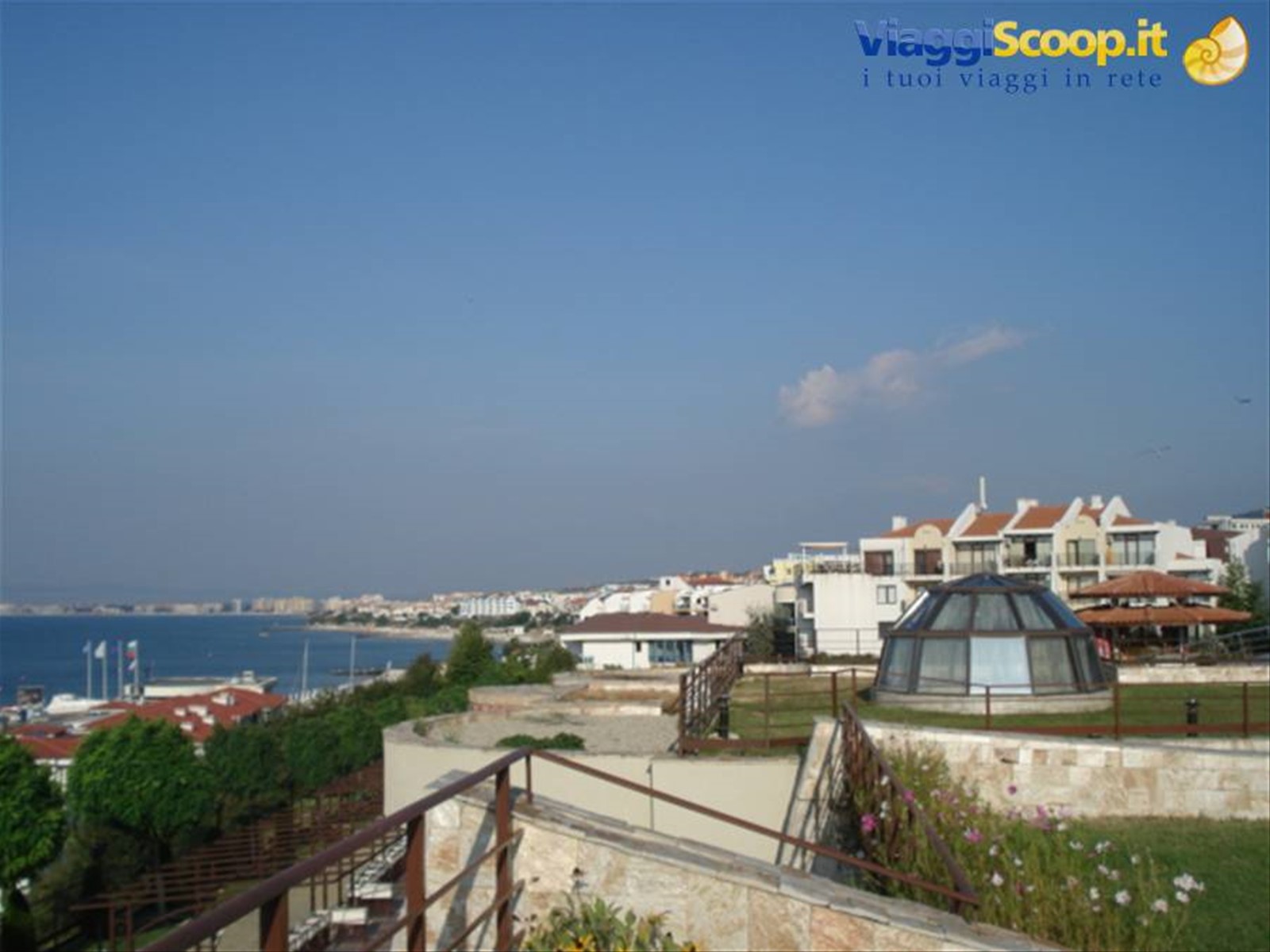 panoramica verso Sunny Beach da Sveti Vlas