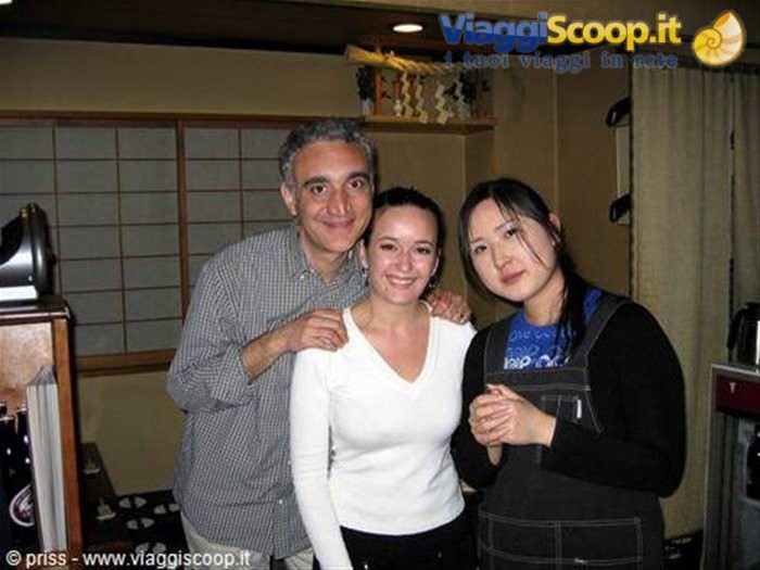 Con Erika nell'ottimo ristorante "Torisho" a Kawasaki