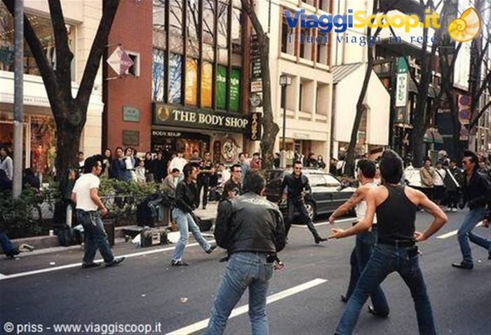 dei simpatici rockers ad omotesando