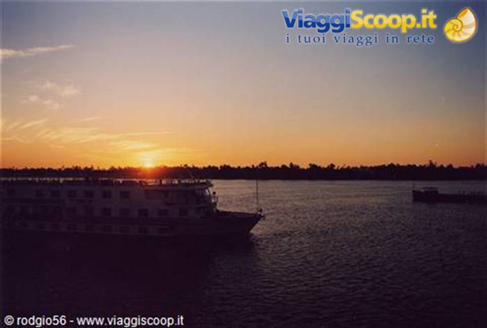 tramonto sul Nilo
