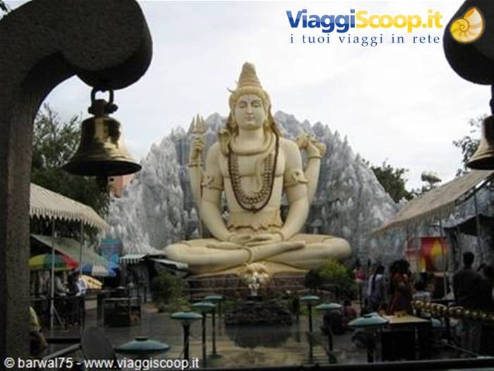 Il tempio di Shiva a Bangalore